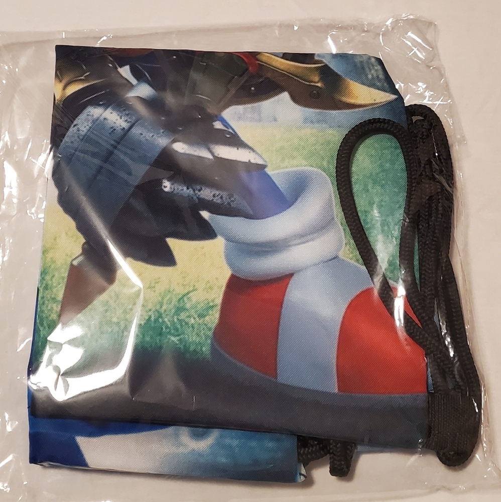 Sonic drawstring bag